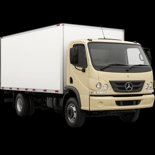 Caminhão 4X2 de 10/11 Ton com Baú de 34m³